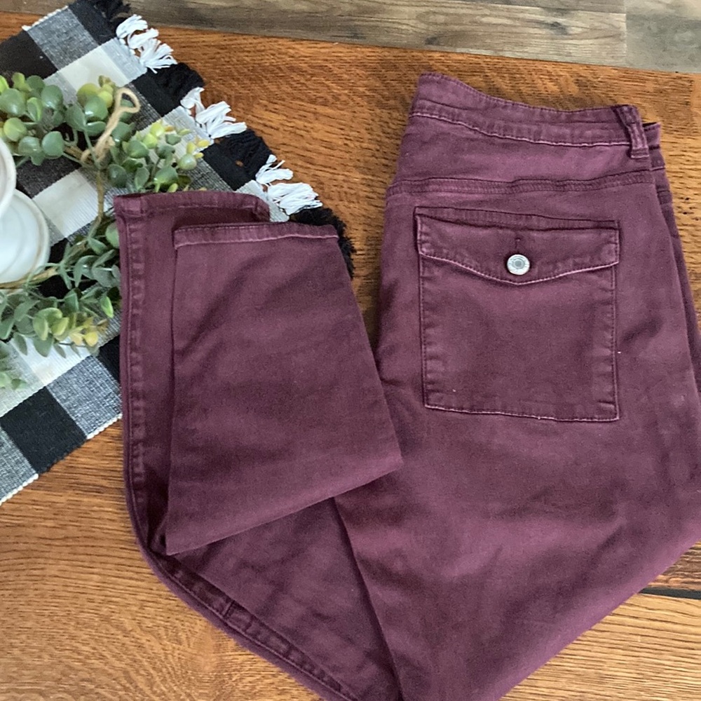 American Eagle Outfitters Purple Leggings Versatile Style